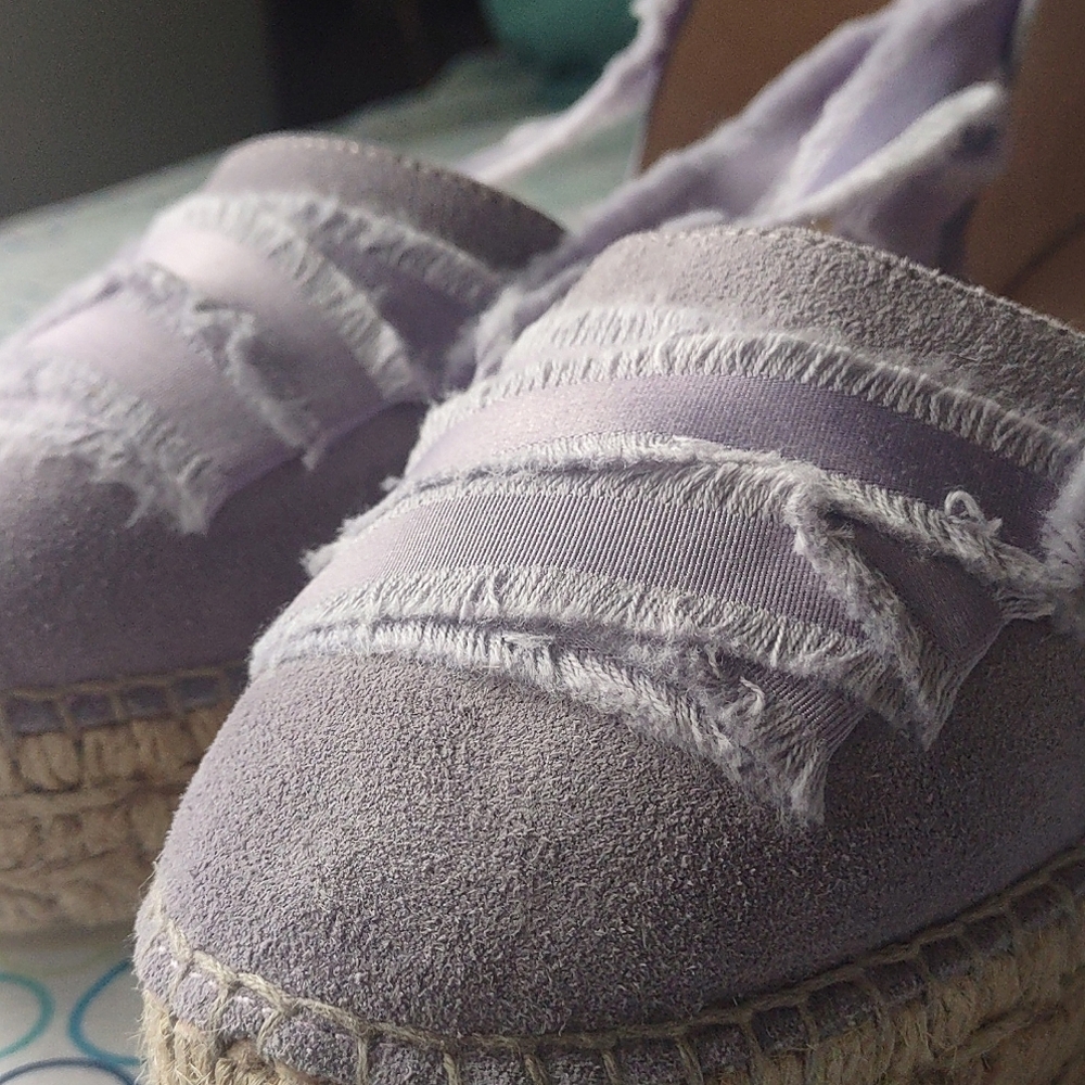 FREE PEOPLE Destino Suede Lace-up Espadrilles - Picture 5 of 12
